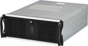 CHENBRO RM41300-FS81 Black Steel / Plastic 4U Rackmount Server Case for Tesla GPU