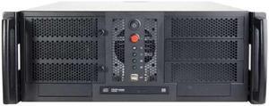 Chenbro RM42300-F1U3 4U 17.5in Compact Industrial Server Chassis Black Front Bezel 2x USB 3.0
