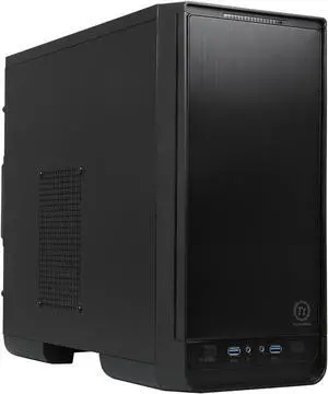 Thermaltake Urban S1 Black SECC MicroATX Mini Tower Computer Case (CA-1A8-00M1NN-00)