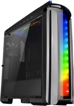 Thermaltake Versa C22 RGB ATX Gaming Mid Tower Black Computer Case CA-1G9-00M1WN-00