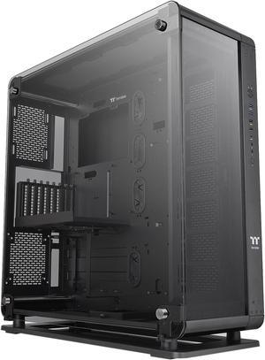Thermaltake Core P8 Tempered Glass E-ATX 2-Way Display Rotational PCI-E Full-Tower Gaming Computer Case, CA-1Q2-00M1WN-01