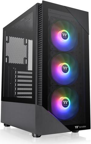 Thermaltake View Series View 200 TG ARGB Black SPCC Mid Tower Computer Cases