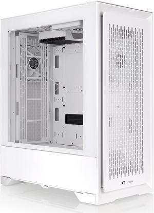 Thermaltake CTE T500 Air Snow E-ATX Full Tower with Centralized Thermal Efficiency Design; 3x140mm White CT140 Fans Pre-Installed; Tempered Glass Side Panel; CA-1X8-00F6WN-00; White