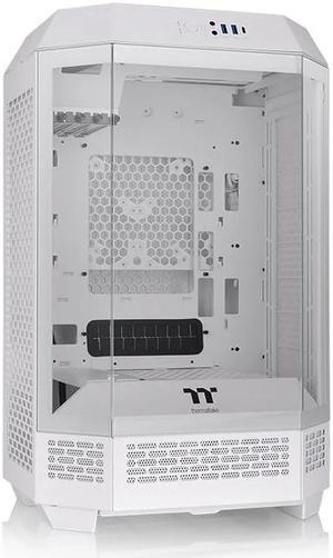 Thermaltake Tower 300 Snow Micro-ATX Case; 2x140mm CT Fan Included; Support Up to 420mm Radiator; Horizontal display capable with optional Chassis Stand Kit/Optional LCD Kit; CA-1Y4-00S6WN-00