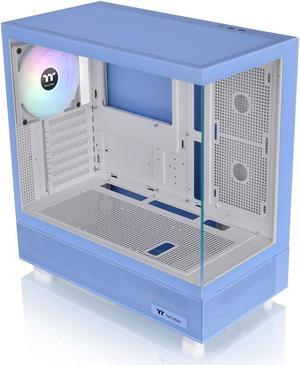 Thermaltake View 270 TG ARGB Hydrangea Blue Mid Tower E-ATX Case Support; Preinstalled 1 x CT140 ARGB Fan; 360MM Radiator Support with Temper Glass on Front and Side; CA-1Y7-00MFWN-00; 3 Year Warranty