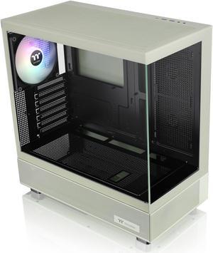 Thermaltake View 270 TG ARGB Matcha Green Mid Tower E-ATX Case Support; Preinstalled 1 x CT140 ARGB Fans; 360MM Radiator Support with Temper Glass on Front and Side ; CA-1Y7-00MEWN-00; 3 Year Warranty