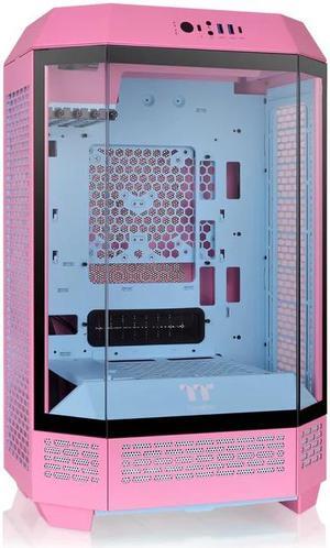Tower 300 Bubble Pink Micro-ATX Case; 2x140mm CT Fan Included; Support Up to 420mm Radiator; Horizontal display capable with optional Chassis Stand Kit/Optional LCD Kit; CA-1Y4-00SAWN-00