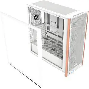 Thermaltake S370 WS; Mid Tower Chassis; Wood Front Trim; 4x120mm CT120 PWM Fans Included; 360mm Radiator Support; 410mm GPU Clearance; 200mm Max PSU Length; 175mm Air Cooler Max Height; E-ATX/ATX/mATX