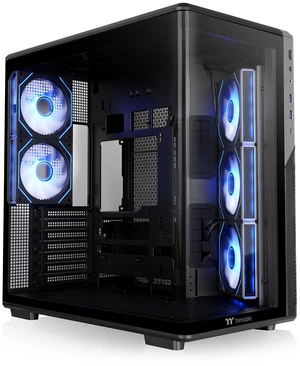 Thermaltake View 590 TG ARGB; Mid Tower; 4mm Curved Tempered Glass; 3x120mm Infinity ARGB Reverse PWM fans, 2x120mm Infinity ARGB PWM Fans; mITX/mATX/ATX Support; Black; CA-12C-00M1WN-01 Thermaltake View 590 TG ARGB; Mid Tower; 4mm Curved Tempered Glass; 3x120mm Infinity ARGB Reverse PWM fans, 2x120mm Infinity ARGB PWM Fans; mITX/mATX/ATX Support; Black; CA-12C-00M1WN-01
