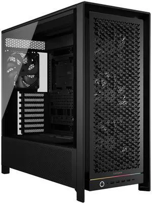 CORSAIR FRAME 5000D RS Modular High Airflow Mid-Tower PC Case, Black – Fully Customizable Design –  InfiniRail™ Fan Mounting System – Fits Multiple 360mm Radiators or a 420mm Radiator – Reverse Mother
