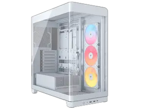 CORSAIR FRAME 4500X RS-R ARGB Panoramic Glass Mid-Tower PC Case – Panoramic Glass Exterior – InfiniRail™  Fan Mounting System – Fits Dual 360mm Radiators – ASUS BTF, MSI Project Zero, and Gigabyte Pro