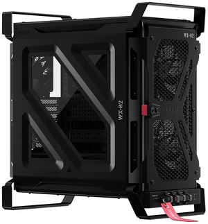 CORSAIR WARTHOG Airflow Mid-Tower Case - Thick Steel Construction - High-Airflow Performance - InfiniRail™ Fan Mounting System - Fits Multiple 360mm Radiators - Reverse Motherboard Support - Black CORSAIR WARTHOG Airflow Mid-Tower Case - Thick Steel Construction - High-Airflow Performance - InfiniRail™ Fan Mounting System - Fits Multiple 360mm Radiators - Reverse Motherboard Support - Black