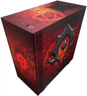 NZXT CA-H510B-WH SGCC Steel, Tempered Glass ATX Full Tower H510 Horde Computer Case