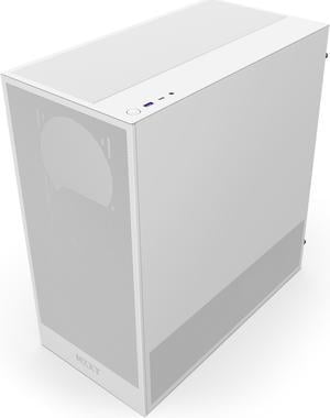 NZXT H Series H5 Flow 2024 Edition ATX Mid Tower Chassis All White Color