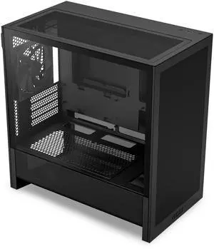 NZXT CC-H31FB-01 Black tinted tempered glass Micro ATX Cases Case  (Computer Cases - ATX Form)