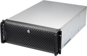 Rosewill 4U Server Chassis Rackmount Case  15 35 HDD Bays  EATX Compatible  6 Front 120mm Fans 2 Rear 80mm Fans  2x USB 30  Front Panel Lock and Key  SilverBlack  RSVL4500U