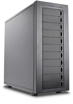 Rosewill Full Tower Workstation Case | Server Chassis | Supports up to 11 3.5" HDD and 13 2.5" SSD | E-ATX Compatible | 1x 14cm PWM Fan | USB 3.2 Type-C