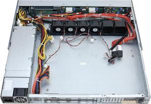 SUPERMICRO CSE-113MTQ-560CB Black 1U Rackmount Server Chassis