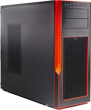 SUPERMICRO S5 Special Edition Black/Red Aluminum / Steel ATX Mid Tower Computer Case CSE-GS5B-000R SUPERMICRO S5 Special Edition Black/Red Aluminum / Steel ATX Mid Tower Computer Case CSE-GS5B-000R