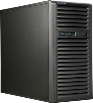SUPERMICRO CSE-731i-403B Black Mini-Tower Server Chassis SUPERMICRO CSE-731i-403B Black Mini-Tower Server Chassis