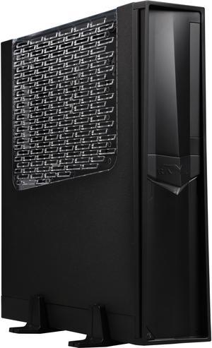 SilverStone RAVEN RVZ02B-W Black Reinforced plastic outer shell, steel body Mini-ITX Computer Case Compatible with SFX & SFX-L Power Supply