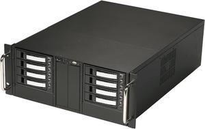 iStarUSA D-410-B8SA Silver Zinc-Coated Steel 4U Rackmount Server Case