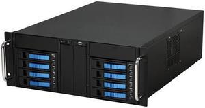 iStarUSA D-410B8SA-BLUE Blue Zinc-Coated Steel 4U Rackmount Server Case