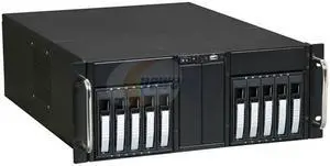 iStarUSA D-410B10SA-SILVER Silver Zinc-Coated Steel 4U Rackmount Server Case