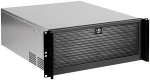 iStarUSA D-416 Black Material of Front Bezel	: Aluminum
Material of Handle: Aluminum
Material of Main Chassis: Galvanized Steel 4U Rackmount Compact Stylish Chassis - OEM