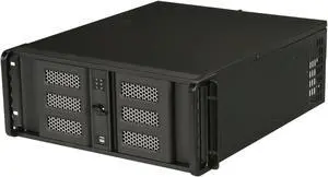 iStarUSA D400-6SE-B6SA-PBK 4U Rackmount Compact Stylish Server Chassis - OEM