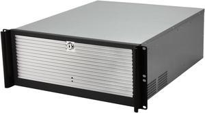 iStarUSA D416-3DE1SL-SL Silver Front Bezel Aluminum / Steel 4U Rackmount Compact Stylish Server Case