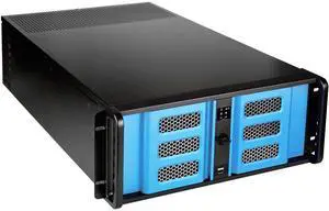 iStarUSA D-300SE Black Aluminum / Steel 3U Rackmount Compact Stylish Chassis