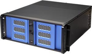 iStarUSA D-400SE Black Aluminum / Steel 4U Rackmount Compact Stylish Chassis