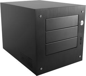 iStarUSA S-35EX Black Material of Front Bezel	: Aluminum 4mm
Material of Main Chassis: SECC 0.8mm Tower Compact Stylish 3x 5.25" Bay mini-ITX Tower