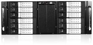 iStarUSA D410-DE12SL Silver 4U 12-bay Stylish Hotswap Trayless Storage Server Rackmount