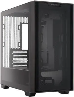 ASUS A21/BLK// Micro ATX Computer Case Steel / Plastic / Tempered Glass-Black ASUS A21/BLK// Micro ATX Computer Case Steel / Plastic / Tempered Glass-Black