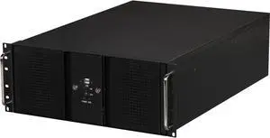 Athena Power RM-DD4U48E808 Black 1.2mm Steel 4U Rackmount Server Case