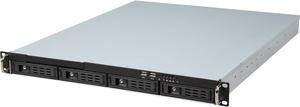 Athena Power RM-1U1043HA Black 1.0mm SGCC 1U Rackmount Server Case, Single Flex ATX
