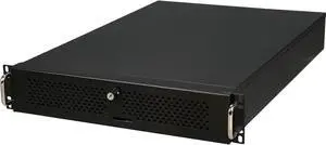 Athena Power RM-2U206480P4 Black 1.2mm SECC 2U Rackmount Server Case
