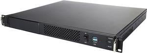 Athena Power RM-1UWIN512F508 Black 1.2mm SECC 1U Rackmount Server Case