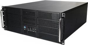 Athena Power RM-4UWIN525 Black 1.2mm SECC 4U Rackmount Server Case