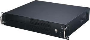 Athena Power RM-2UC238 Black 1.0mm SECC 2U Rackmount Server Case - OEM