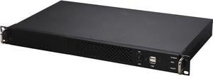 Athena Power RM-1UC138 Black 1.0mm SECC 1U Rackmount Server Case - OEM