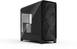 Fractal Design Meshify 3 XL E-ATX Full Tower PC Case - Black Chassis with Light Tinted TG Side Panel