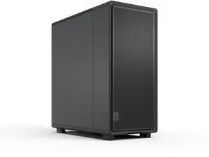 Fractal Design Epoch Black Solid - High Airflow PC Gaming Case - Mesh Front Panel - Three Momentum 12 Fans Included - Spacious Interior - ATX/mATX/ITX Support