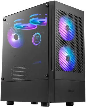 Gamdias TALOS E3 MESH Black ABS / SPCC / Tempered Glass ATX Mid Tower Computer Case