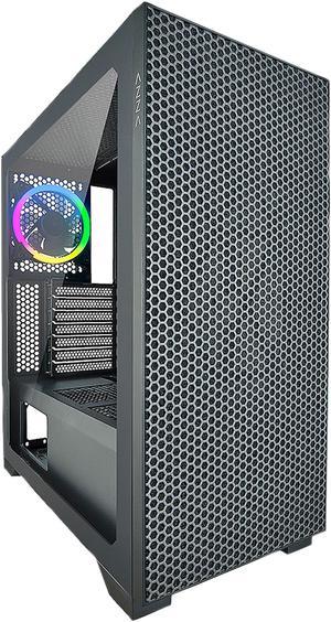 AZZA HIVE 450 / Gaming / ATX Mid-Tower /  / Tempered Glass / Black / Steel / 1 x 120mm fan included