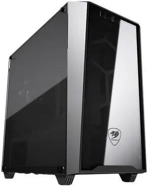 COUGAR MG120-G Black Elegant and Compact Mini Tower Case with Tempered Glass Side Window COUGAR MG120-G Black Elegant and Compact Mini Tower Case with Tempered Glass Side Window
