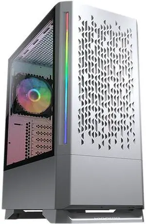 COUGAR MX430 Air RGB White ATX Mid Tower Computer Case