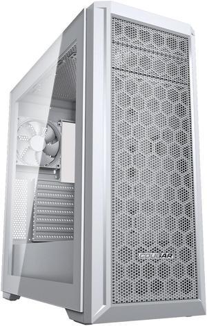 COUGAR MX330-G Pro White ATX Mid Tower Cases (Computer Cases - ATX Form)